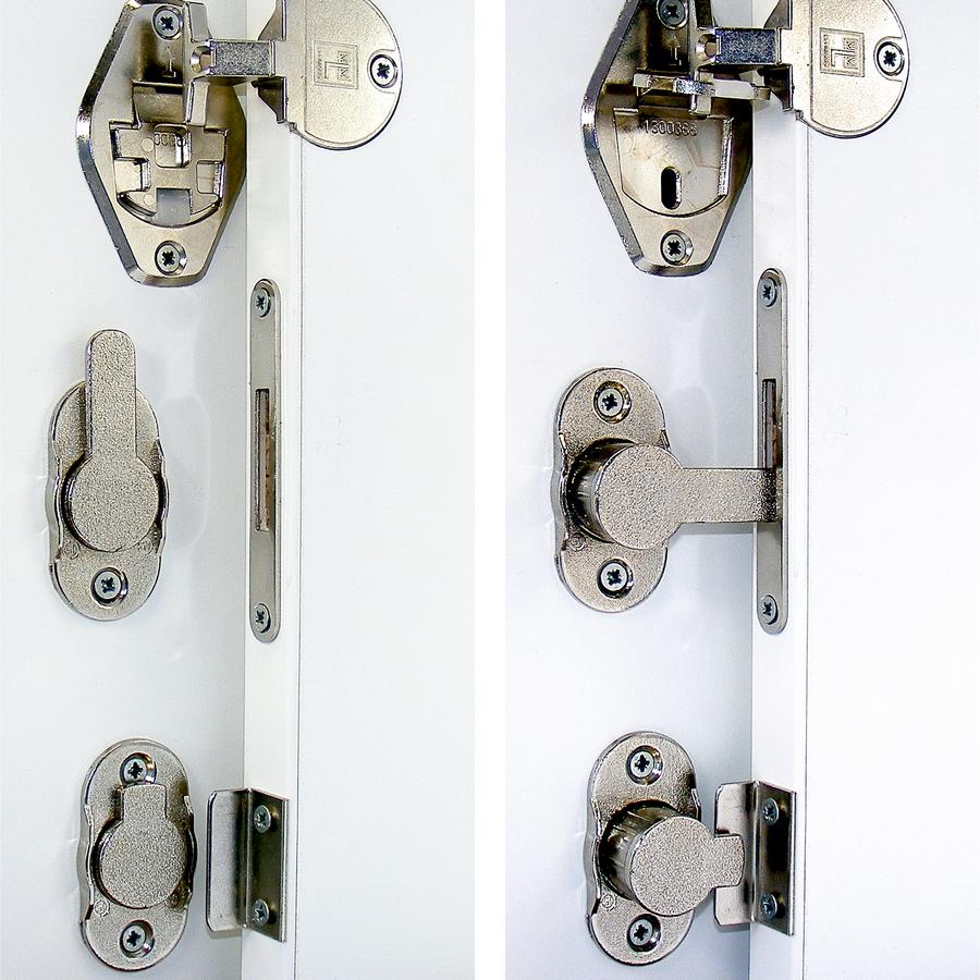 Sliding Door Locks - Secure Sliding Door Cabinets